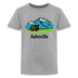 Asheville, North Carolina - Youth T-Shirt - heather gray