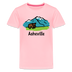 Asheville, North Carolina - Youth T-Shirt - pink