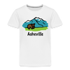 Asheville, North Carolina - Toddler T-Shirt - white
